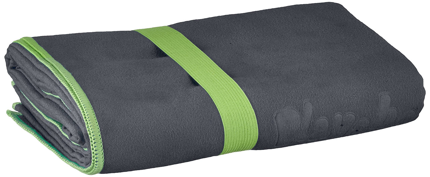 Playshoes Unisex Multifunctional Towel, Microfibre Bath Towel Portable Blanket, Grey, 80 x 160 cm