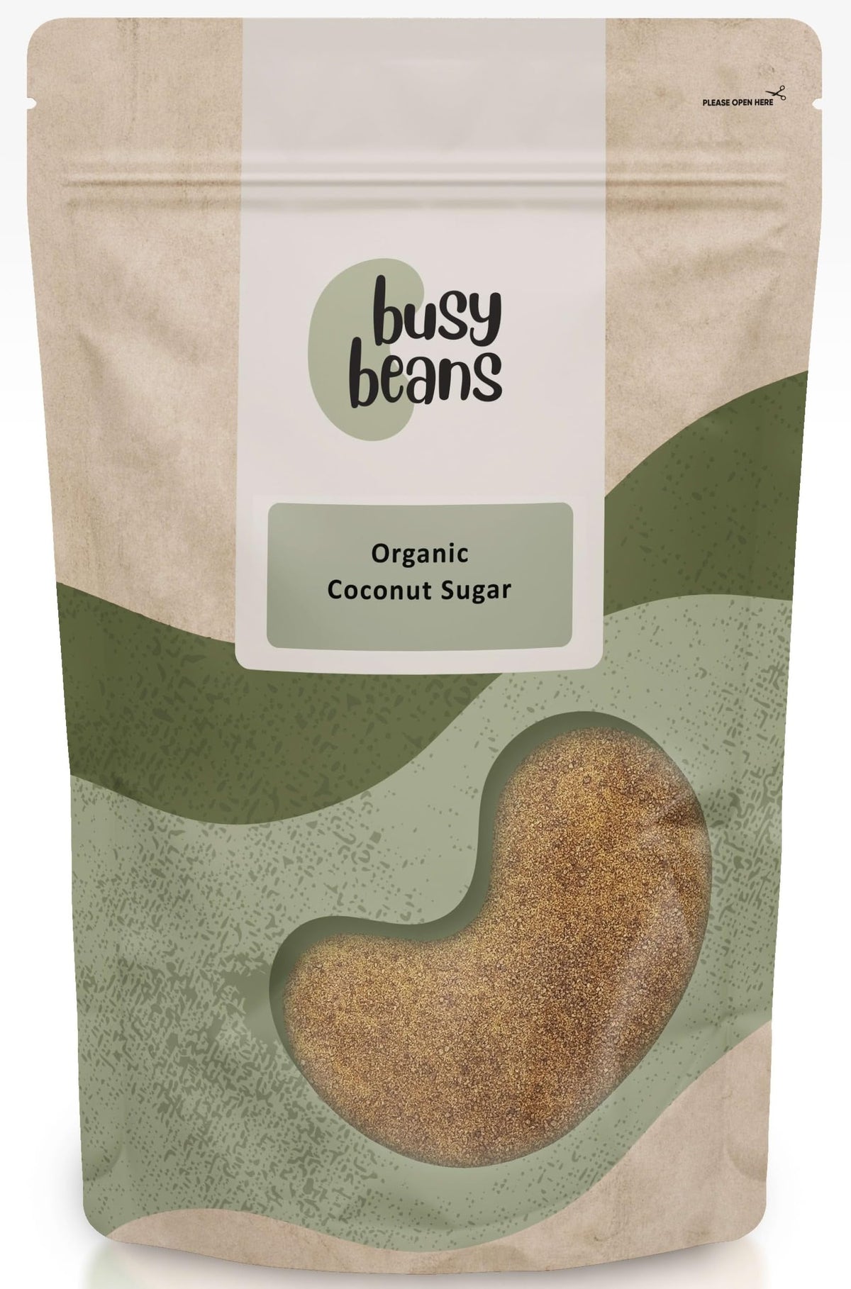 Organic Coconut Sugar - Certified Organic - by Busy Beans Organic (1kg)