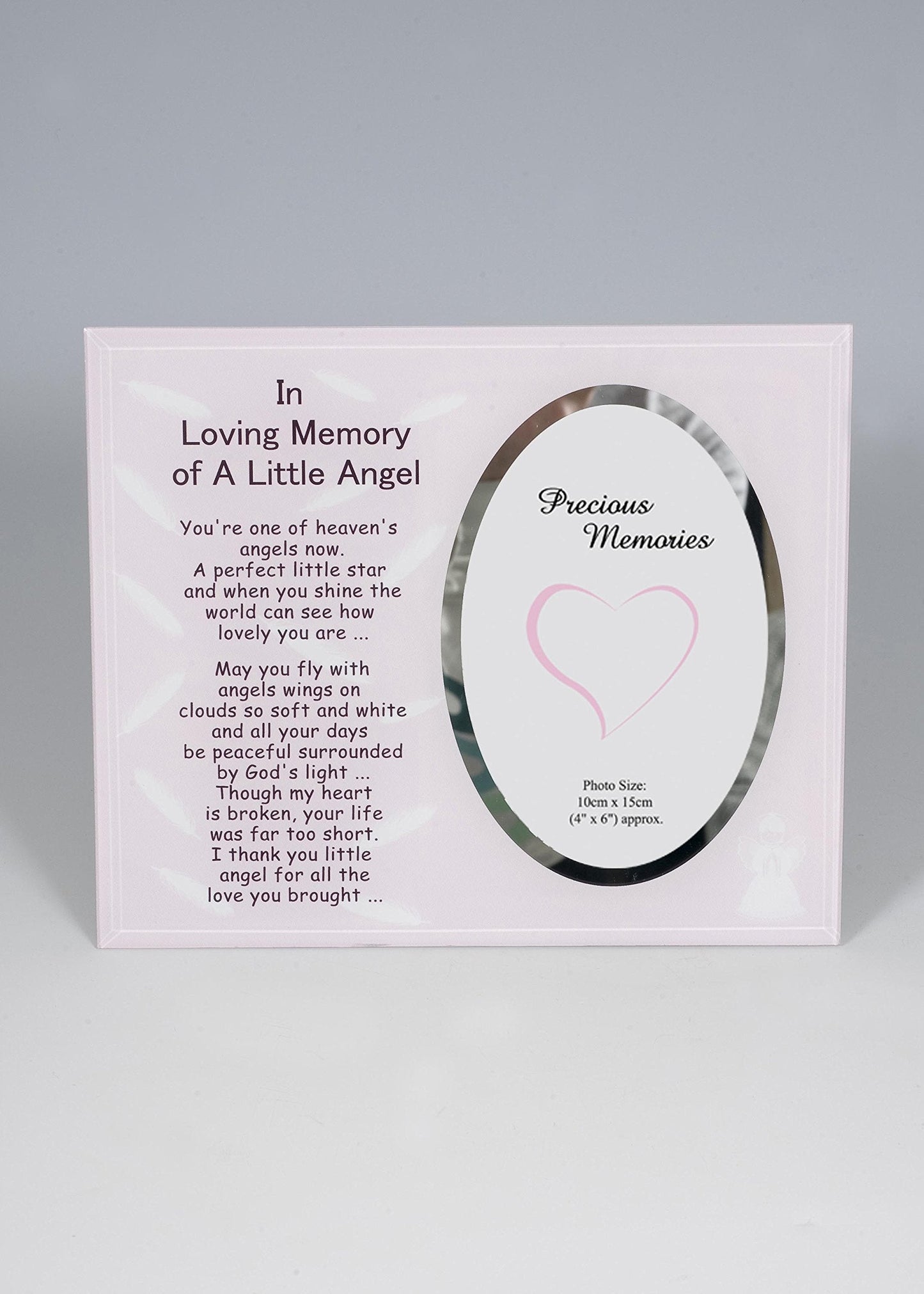 David Fischhoff Blue Little Angel FrameI  pink