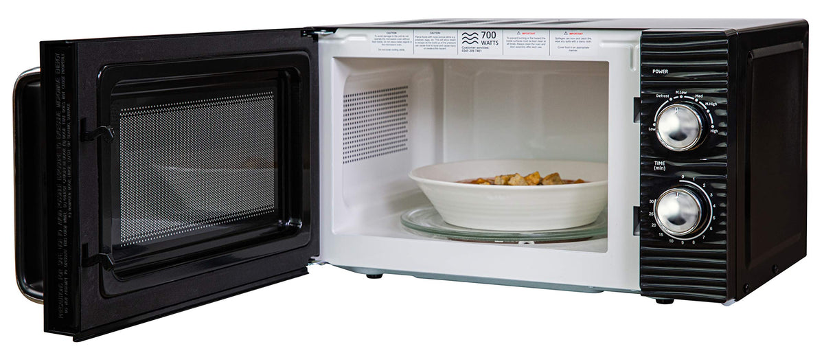 Russell Hobbs RHM1731B INSPIRE Black 17 Litre Manual Microwave