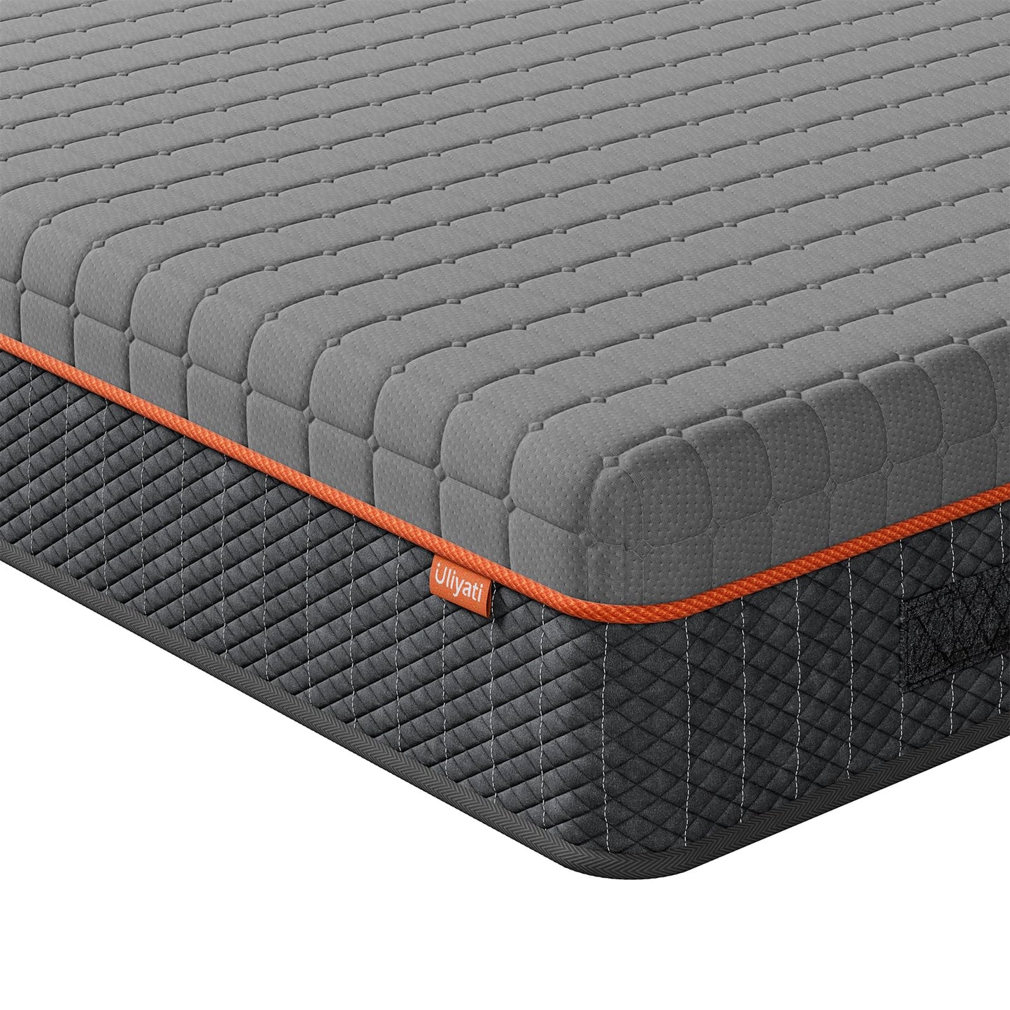 Uliyati King Size Mattresses Gel Memory Foam Mattress, Medium, 150x200x20CM