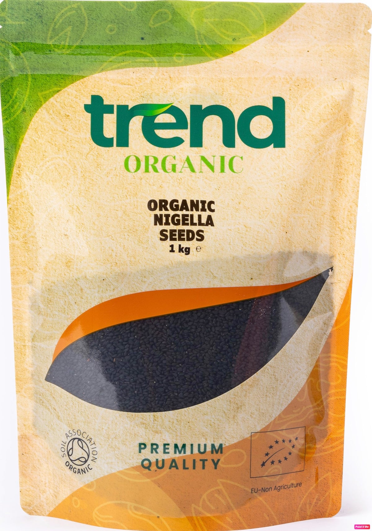 Trend Organic Nigella Seeds Also Knowns as Black Cumin or Kalonji, 1kg - Nature's Nutrient Boost with Distinct Savoury Flavour, Vegan, Certified