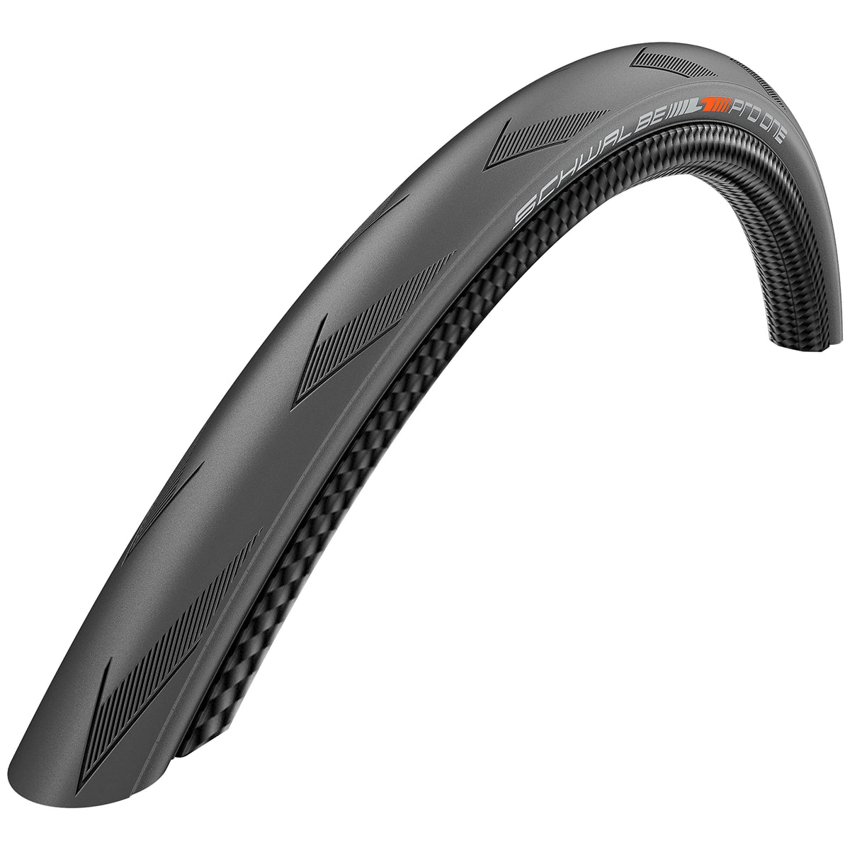Schwalbe PRO One TLE, Unisex Adult Bicycle Tire, Black, 700x25C