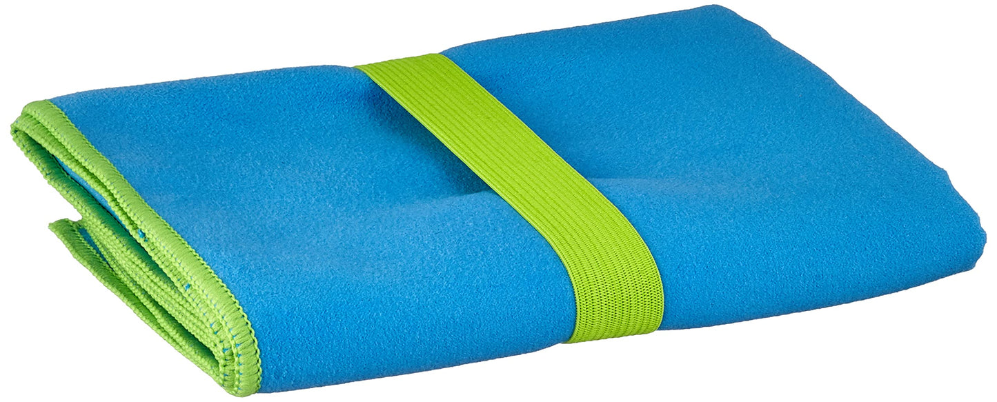 Playshoes Unisex Multifunctional Towel, Microfibre Bath Towel Portable Blanket, Blue, 50 x 100 cm