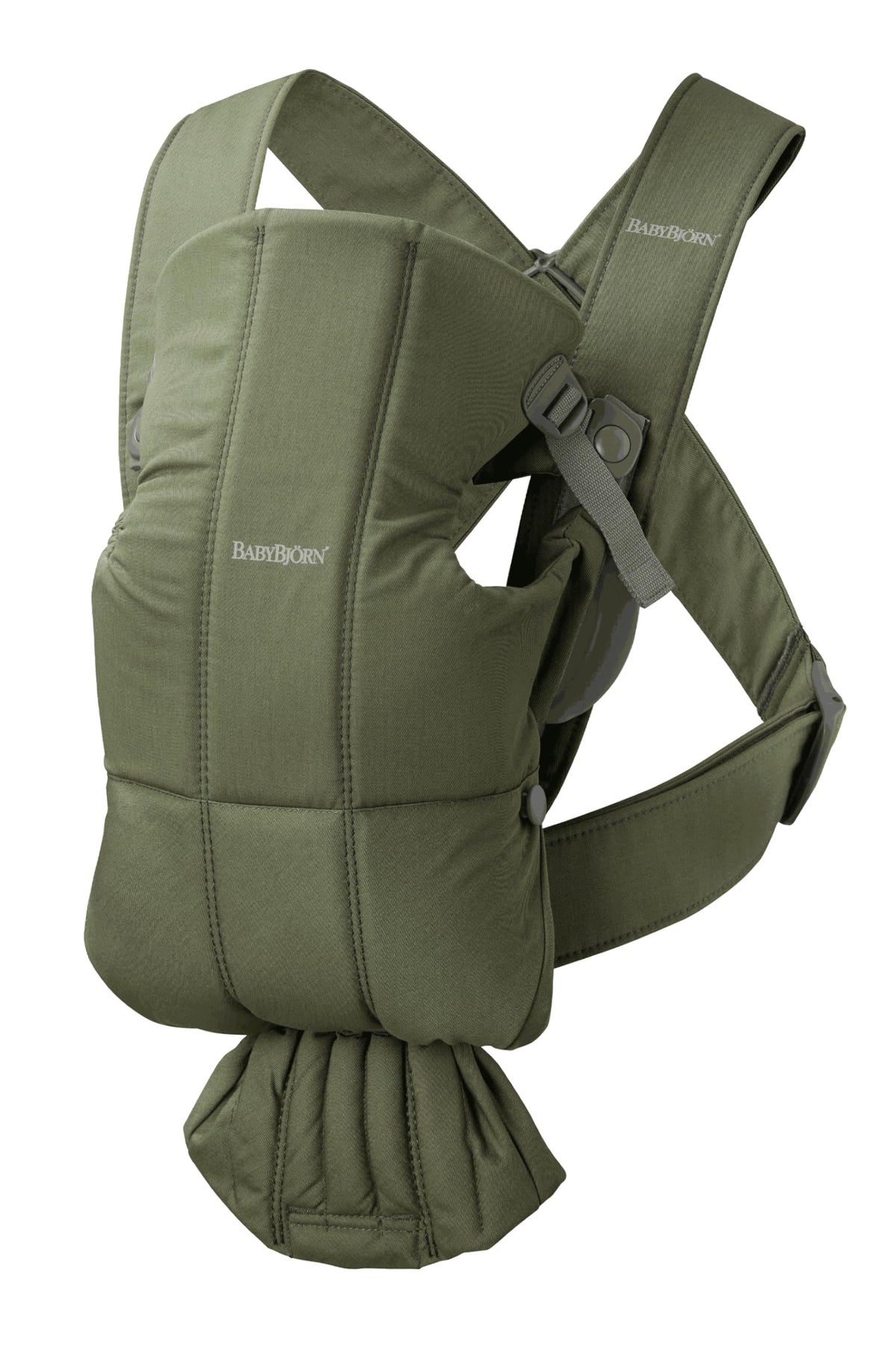 BabyBj?rn Baby Carrier Mini, Woven, Dark Green