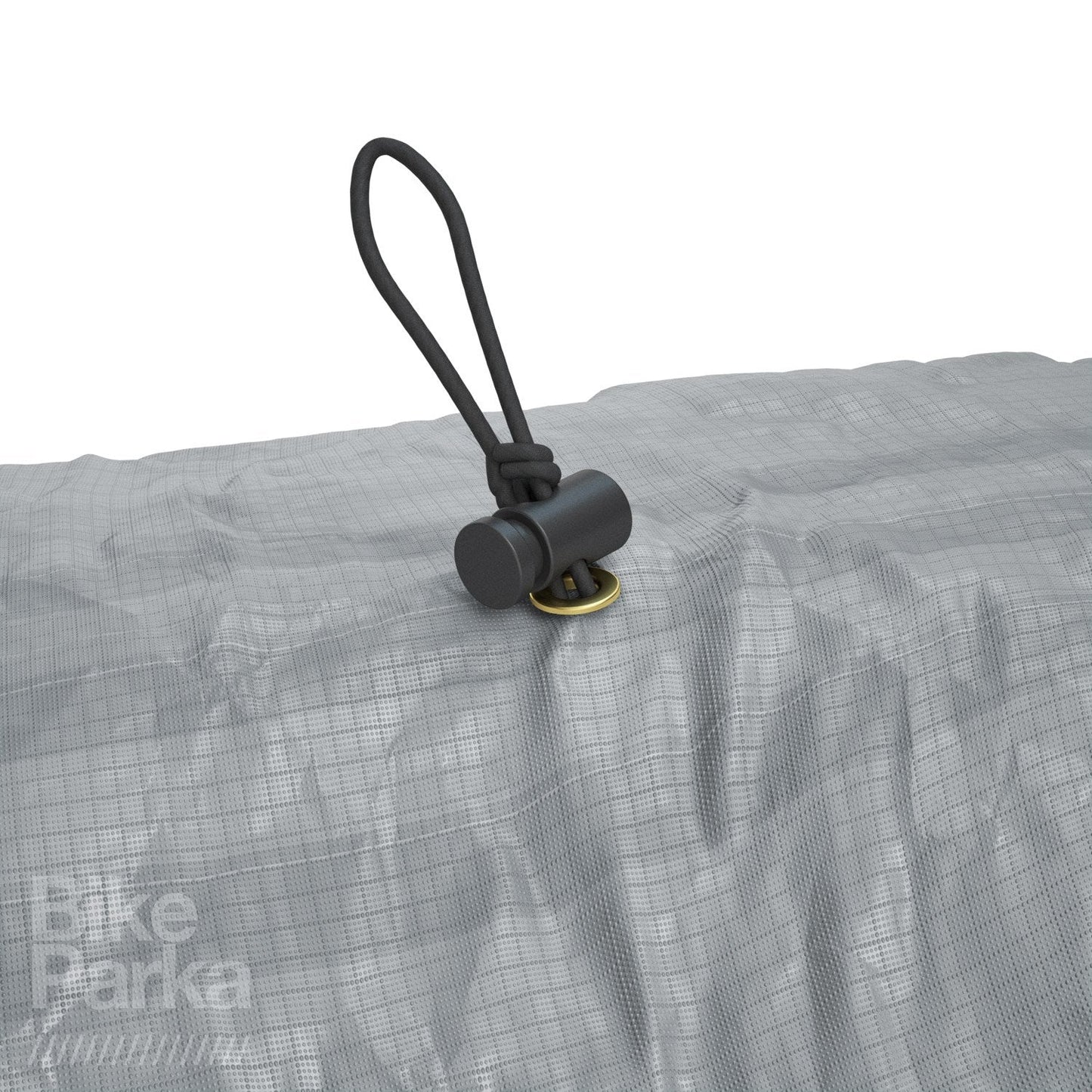 BikeParka STASH Waterproof Bicycle Cover - PAVEMENT Grey