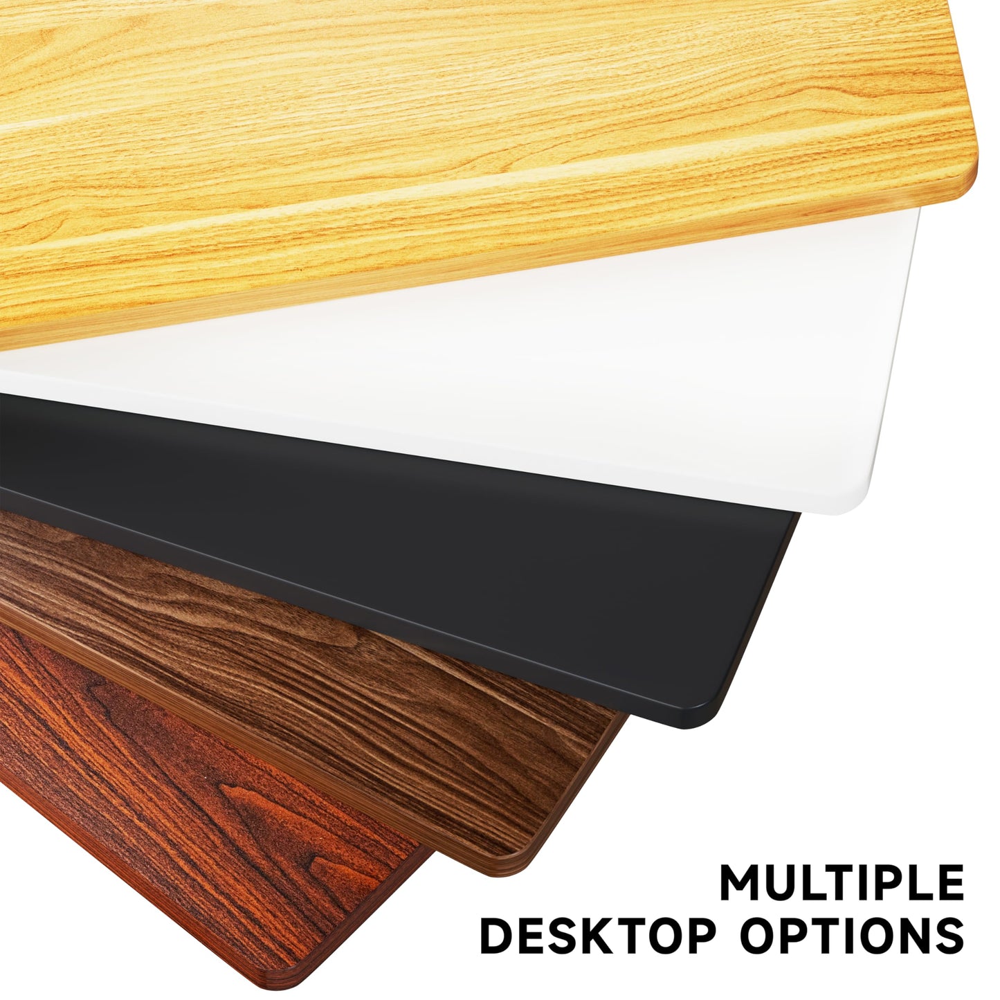 BIZUM Table Top 140 x 70 cm Desk Top Desktop for Height Adjustable Electric Standing Desk, Dining Tables and More DIY - 25 mm Sturdy Durable