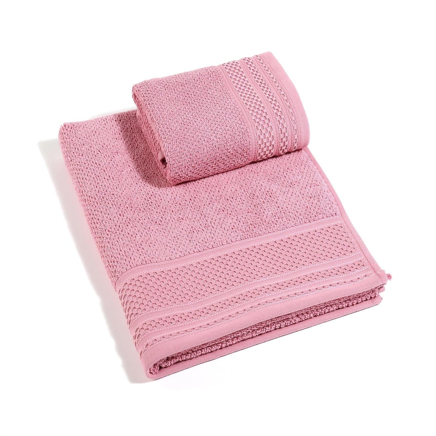 Caleffi Gim Cotton Guest Towel Pink – 76369