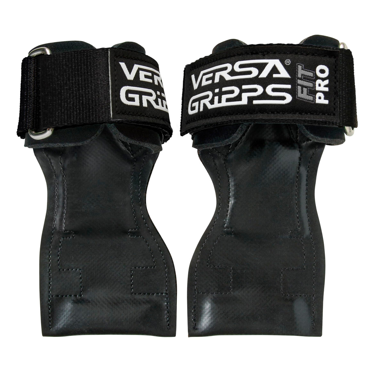 Versa Gripps? Fit Pro, Made in The USA, Wrist Straps for Female Athlete, The Best Training Accessory, Midnight, R/L