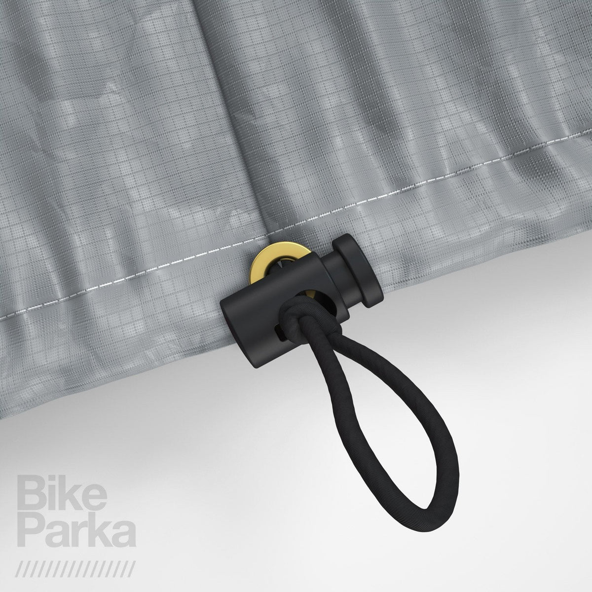 BikeParka STASH Waterproof Bicycle Cover - PAVEMENT Grey
