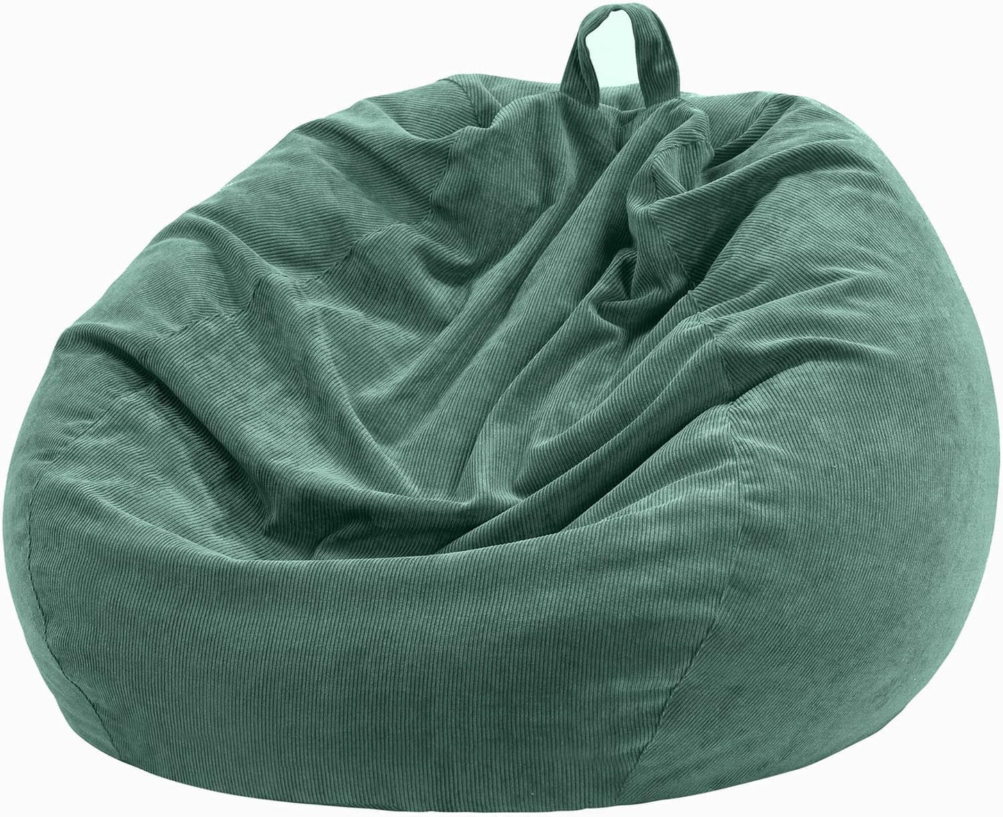 Nobildonna 3 ft Bean Bag Chair Cover (No Filler) for Adults and Kids 300L Extra Large Stuffed Animal Storage Bean Bag Washable Soft Premium Corduroy