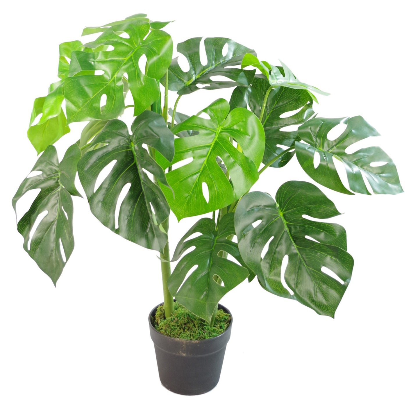 Leaf Artificial Monstera Plant, 120cm