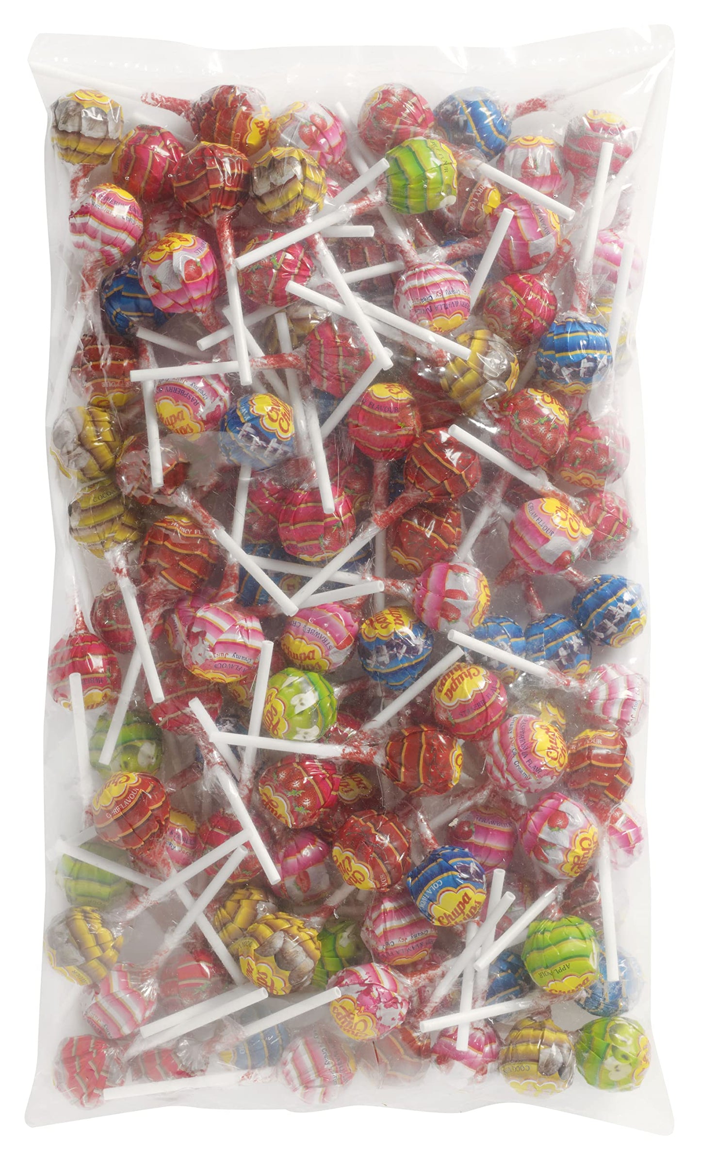 Chupa Chups The Best of x100 Lollipops. Assorted, Sent At Random.