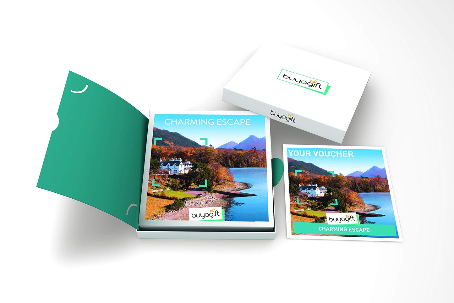 Buyagift 1-Night Charming Escape Gift Experience Box for 2-290 Hotel & Glamping Overnight Stays