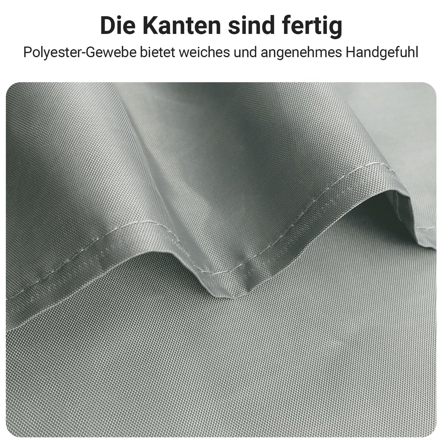 Lerores Shower Curtain, 180 x 190 cm, Grey, Weighted Hem, Anti-Mould Textile, Water-Repellent, Washable Polyester Fabric Bath Curtains for Bathroom