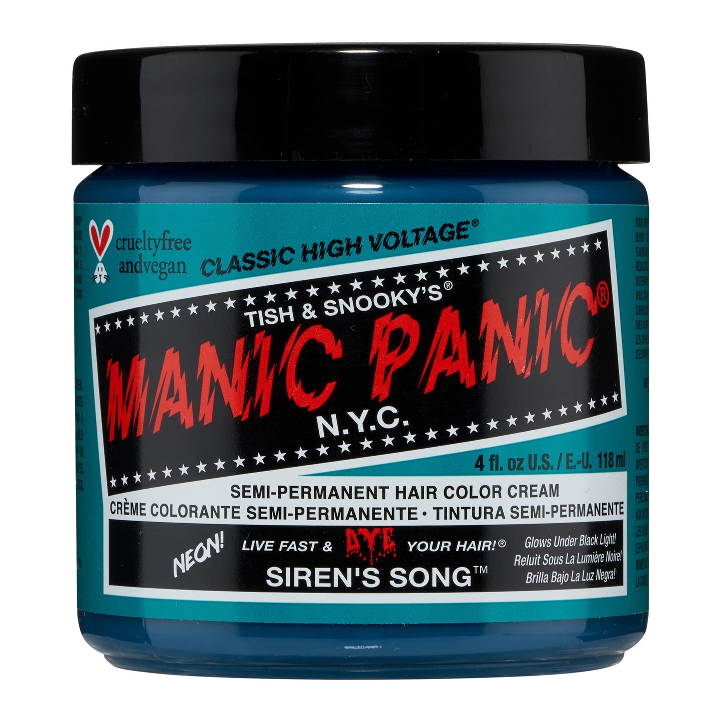 Manic Panic Siren's Song Cream Formula Semi-Permanent Hair Color