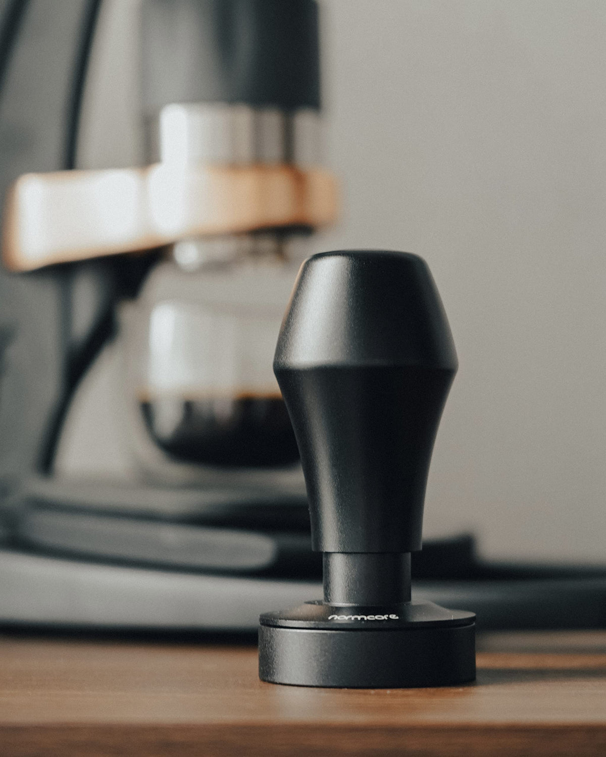 Normcore 45.5mm Coffee Tamper - Spring-Loaded Tamper  Barista Tools - Espresso Tamper with Mat Fits Flair Pro and Pro 2  Flat Base