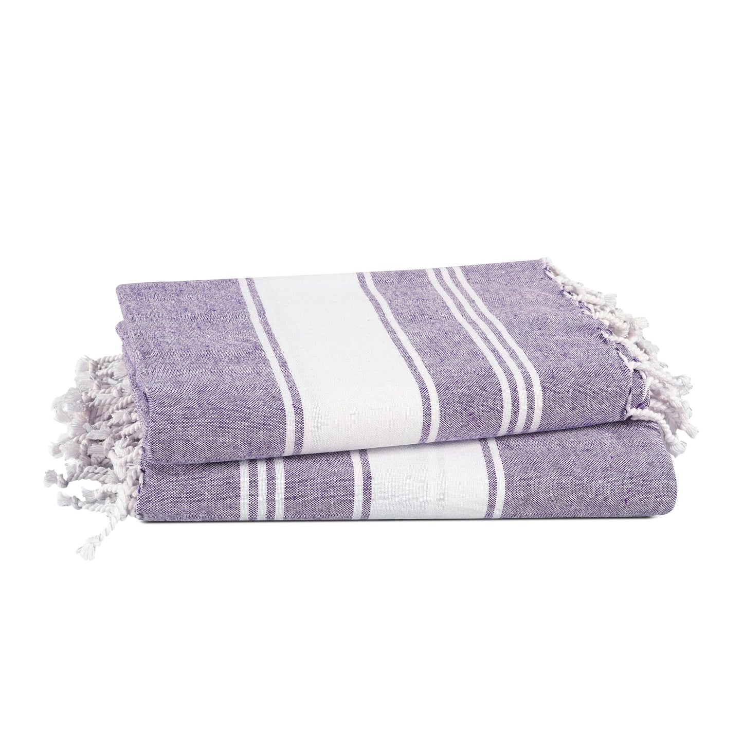 LANE LINEN Large Pool Towels, Cotton Rich XL Beach Towel 2 Pack, Pre-Washed, No Shrink, Quick Dry Oversized Beach Towels, Stylish Beach Towel For
