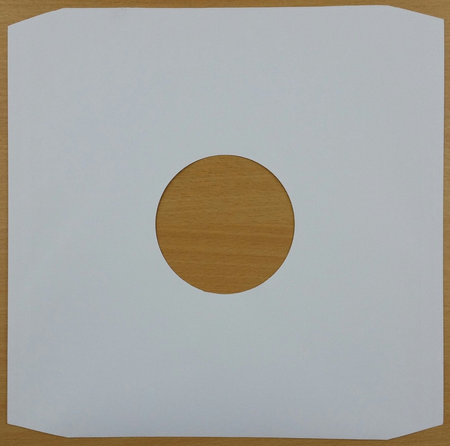 12" White Paper Record Inner Sleeves x 50