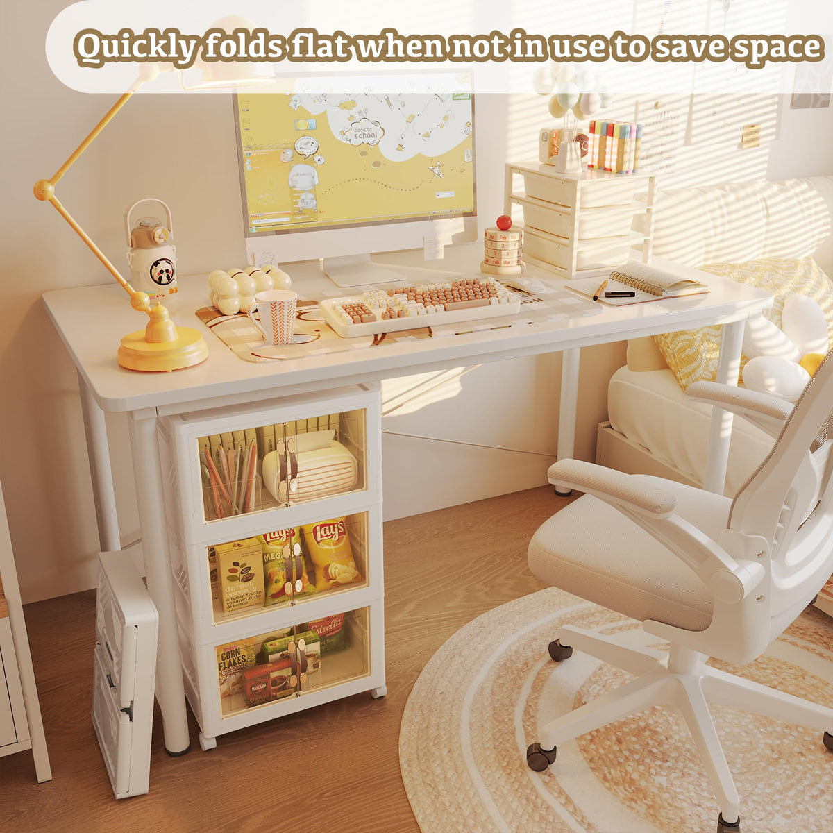 Stackable Plastic Storage Boxes with Lids White Storage Box on Wheels