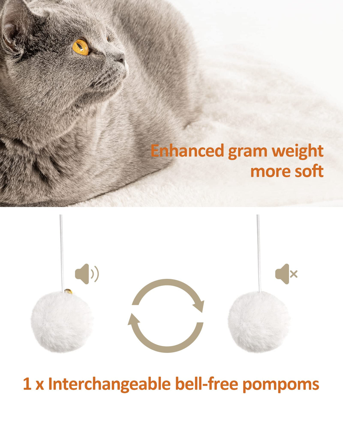 FourFurPets Cat Scratching Post 68 cm High with Three 60 cm Full Sisal Scratching Posts 56 x 40 cm Platforms Vintage Brown