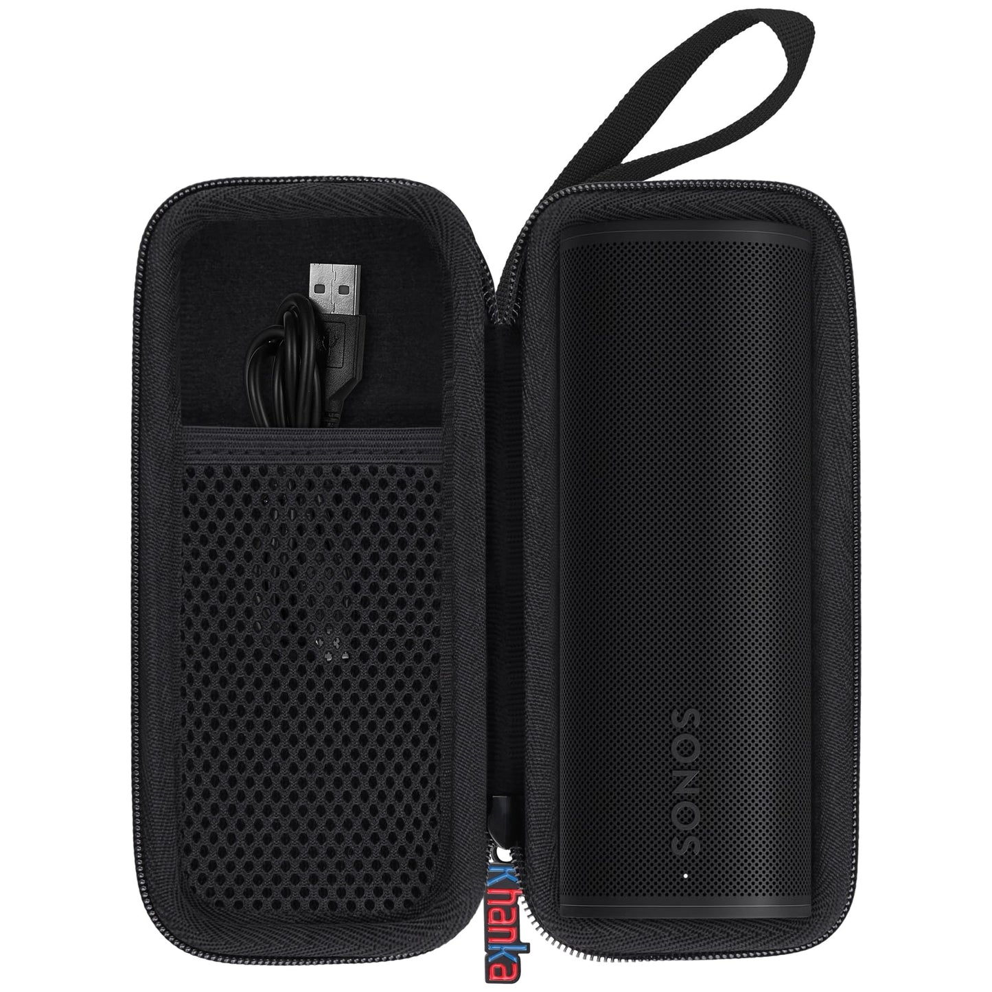 Khanka Hard Case Compatible with Sonos Roam 2 / Sonos Roam/Sonos Roam SL Portable Waterproof Bluetooth Speaker,Case Only