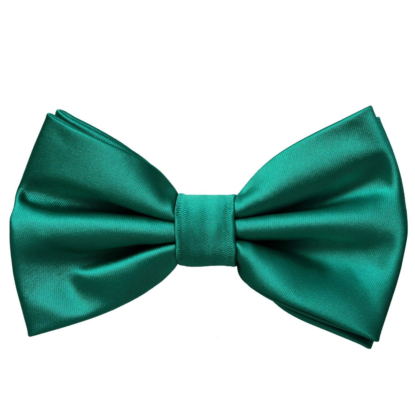 MASADA bow tie petrol - men's accessory in silk-look, continuously adjustable, handmade with hook closure - 12 x 6 cm