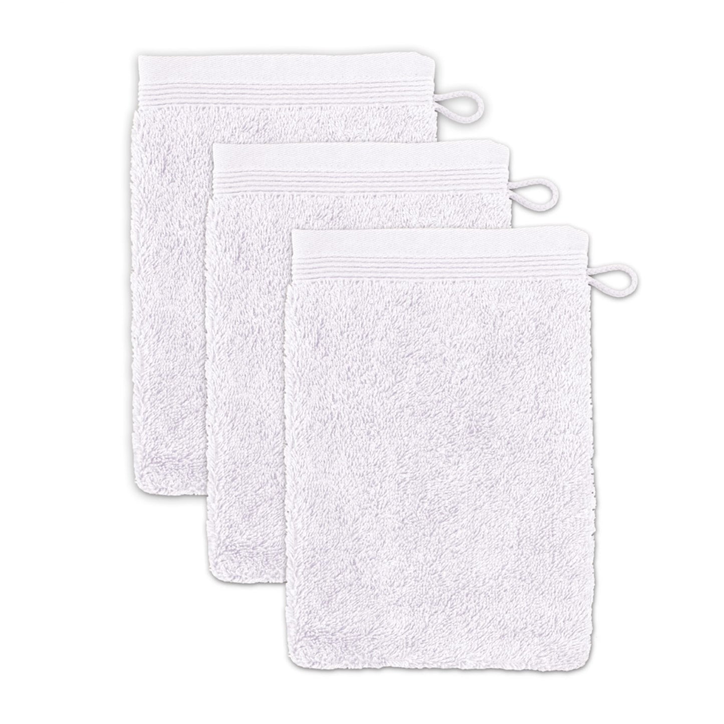 M?ve wash Glove, Snow, 15 x 20 cm , pack of 3