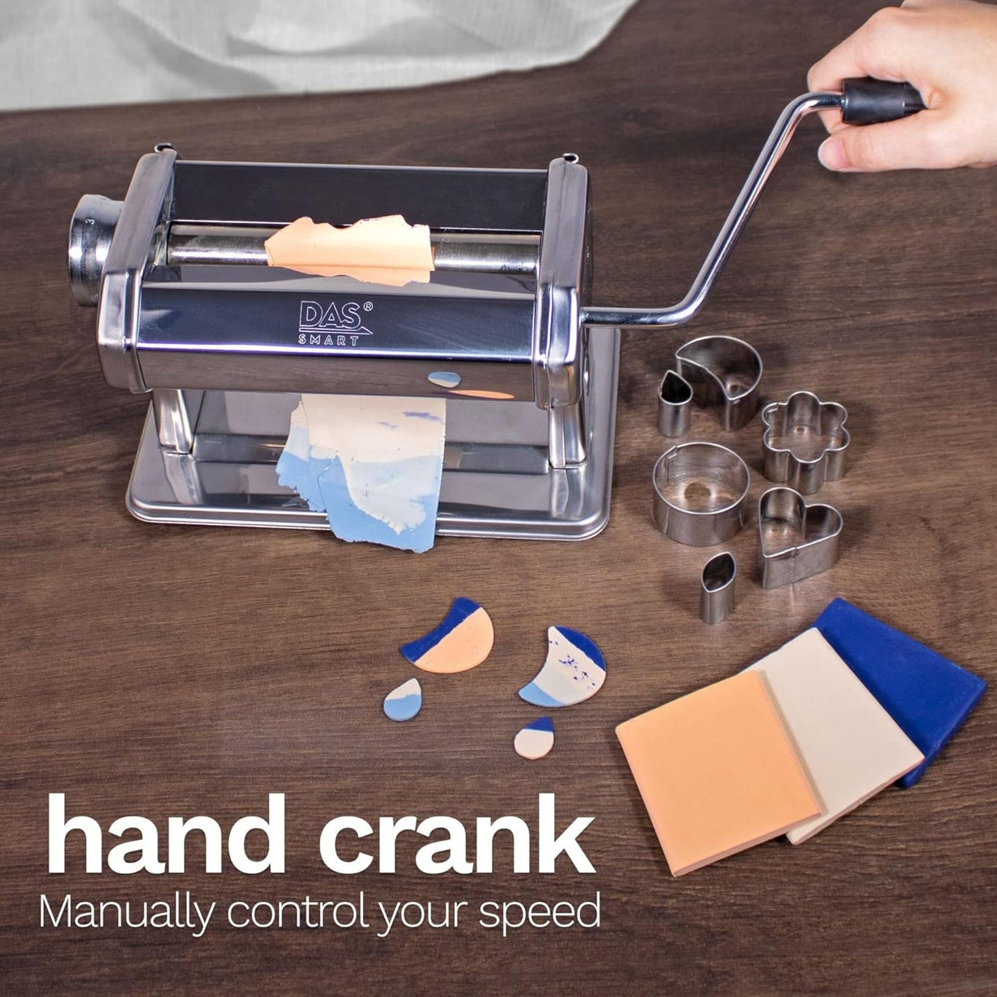 DAS Smart Clay Machine with Adjustable Thickness, Ideal for Professionals & Hobbyists