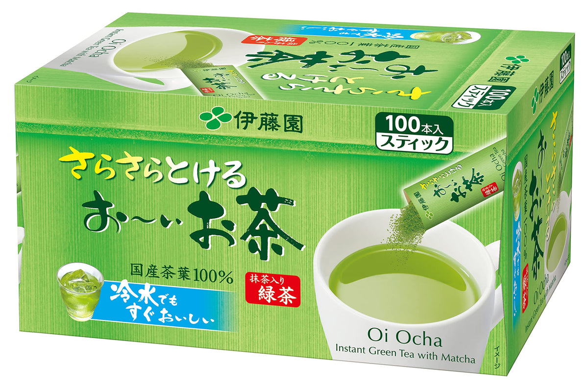 Itoen Japanese Tea ITO EN Oi Tea Green Tea containing Silky 100 Pieces Green Tea Stick