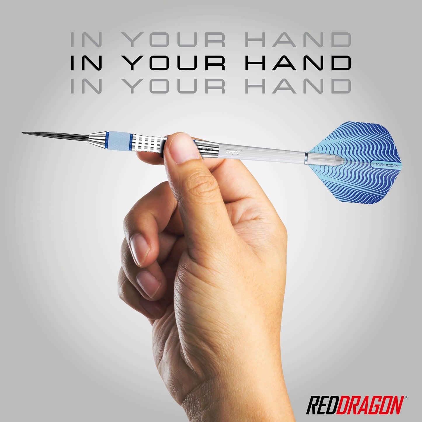 RED DRAGON Stag 28g Tungsten Darts with Flights and Stems