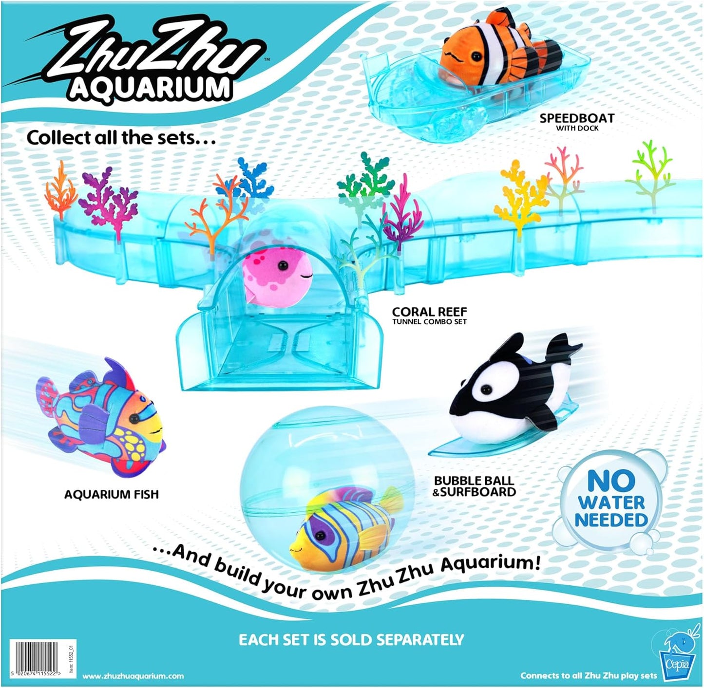 Zhu Zhu Aquarium Figure of 8 Starter Playset