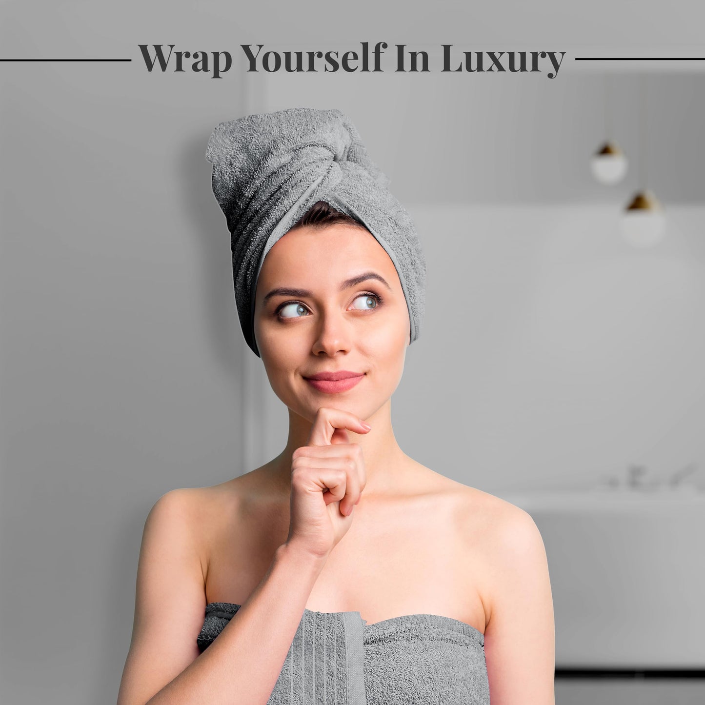 Tens Towels Large Bath Towels, 100% Cotton, 30 x 60 Inches Extra Large Bath Towels, Lighter Weight, Quicker to Dry, Super Absorbent
