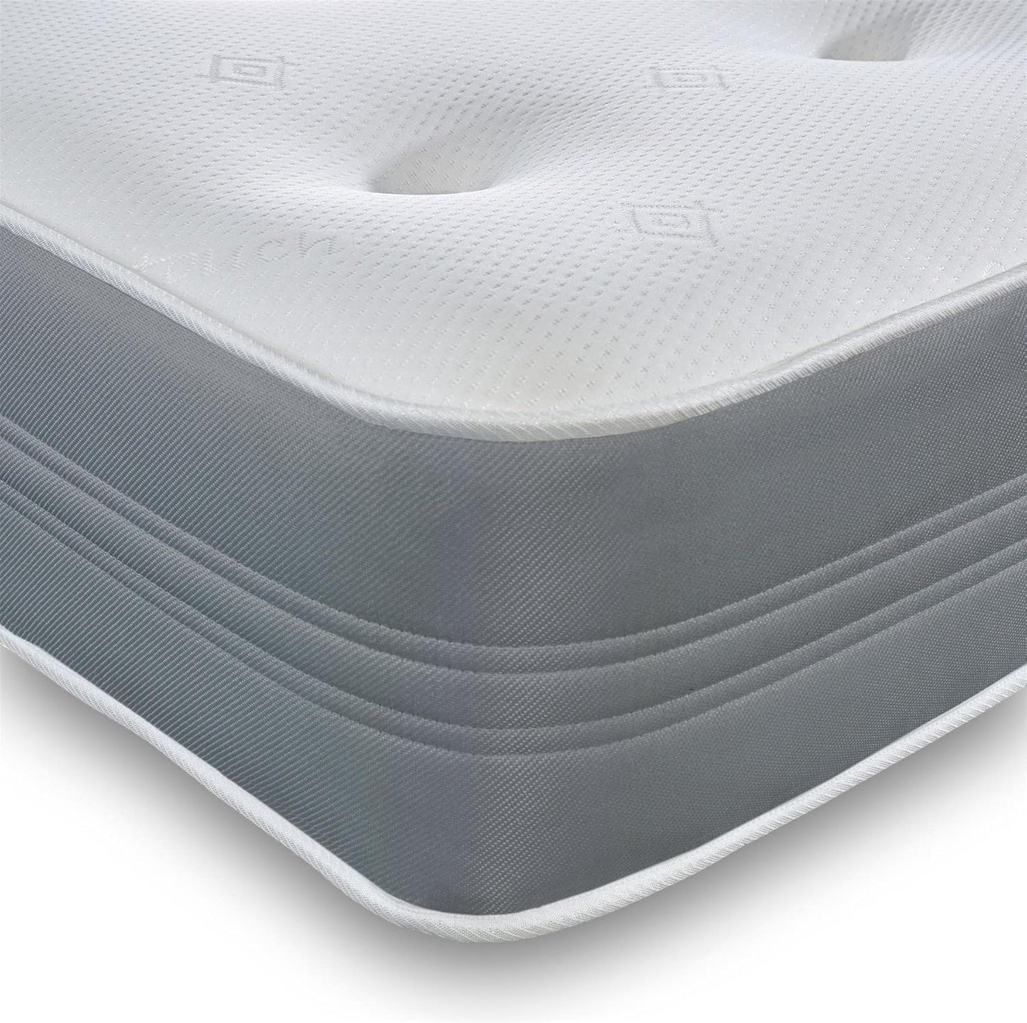 Starlight Beds Cool Comfort Tufted Single Mattress, 3ft x 6ft3