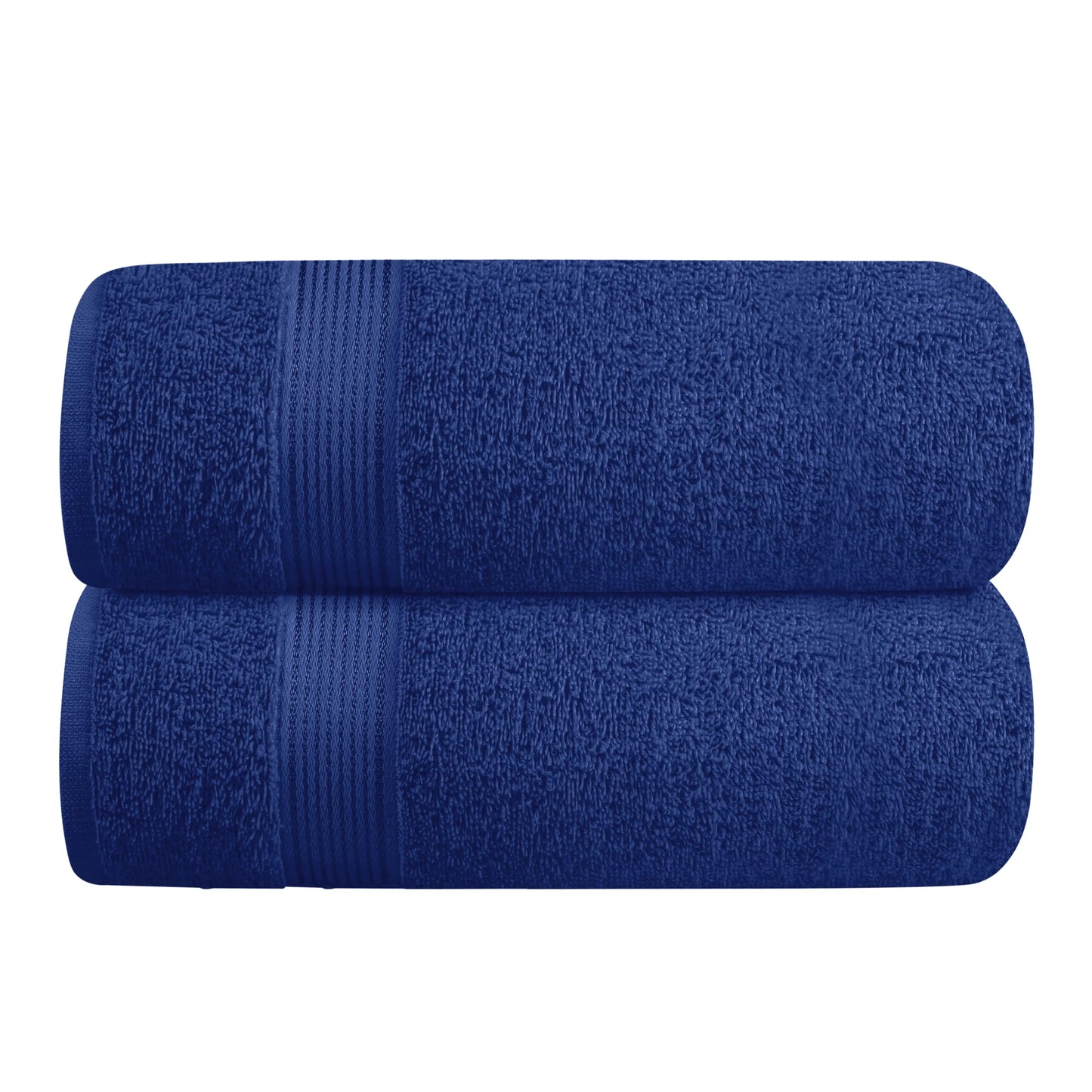 BELIZZI HOME Cotton 2 Pack Oversized Bath Towel Set 28x55 inches, Large Bath Towels, Ultra Absorbant Compact Quickdry & Lightweight Towel
