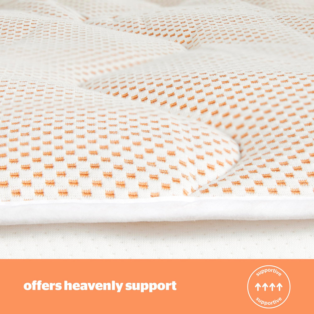 Silentnight Wellbeing Copper Super King Mattress Topper  Benefiting from The Natural Anti-Allergy, Cooling and Anti-Bacterial Properties of Copper