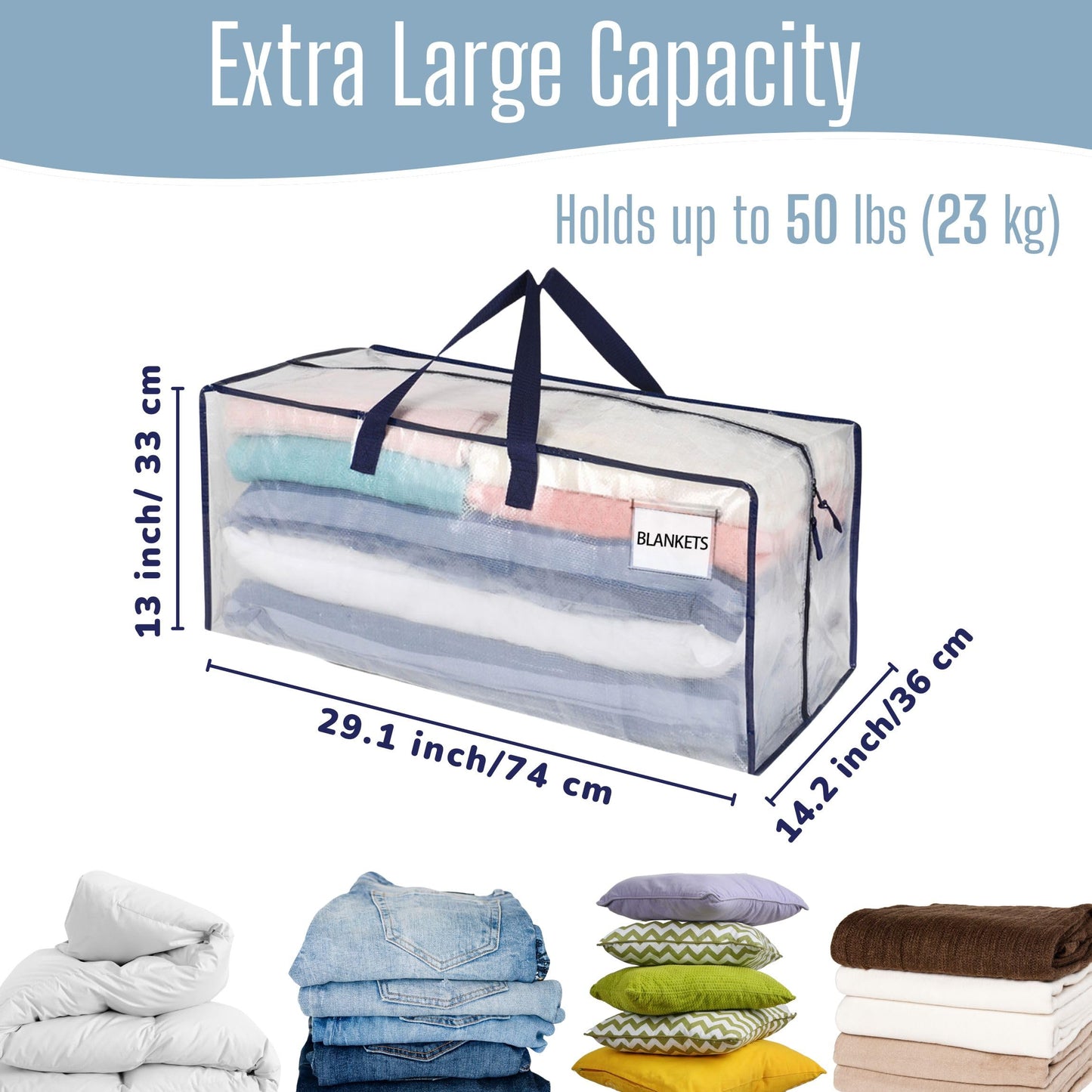 VENO 10 Pack Heavy-Duty Extra Large Moving Bags W/Backpack Straps, Moving House Essentials, Strong Handles & Zips, Clothes Storage, Packing