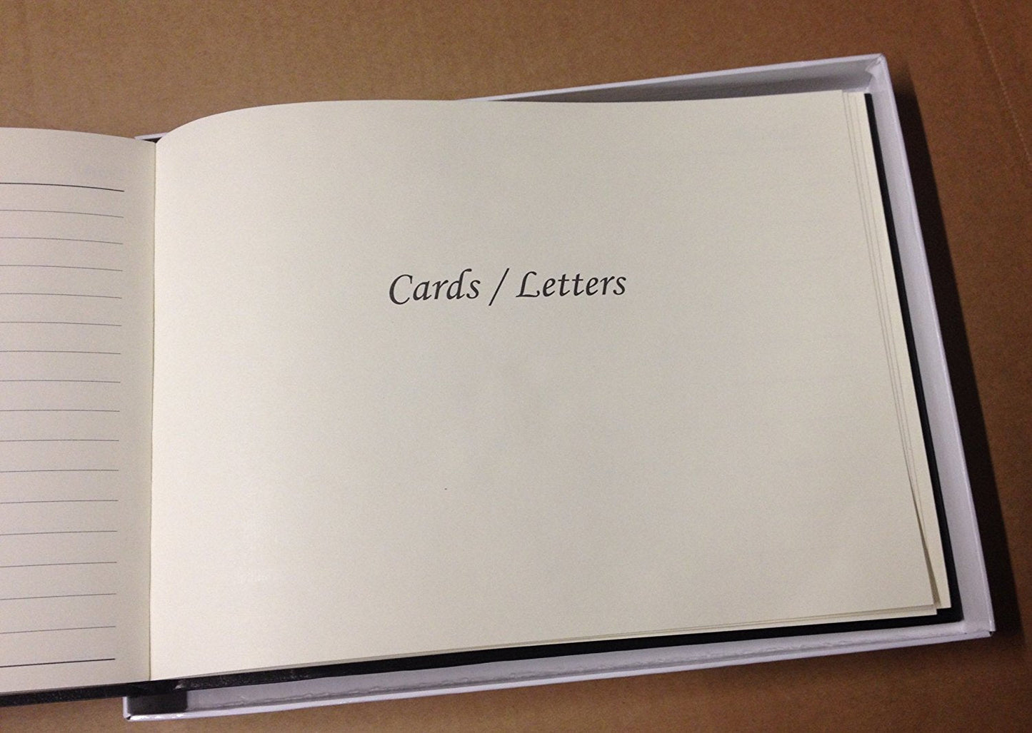 Tallon Condolence Book with Keepsake Box
