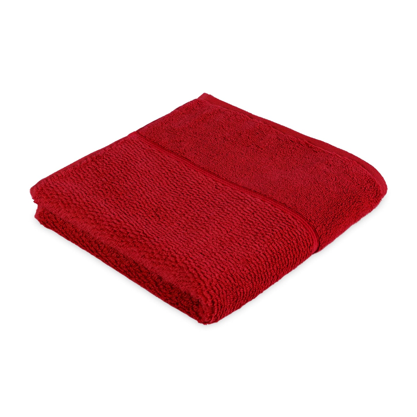 Frottana Pearl hand towel 50 x 100 cm, 100% cotton, ruby