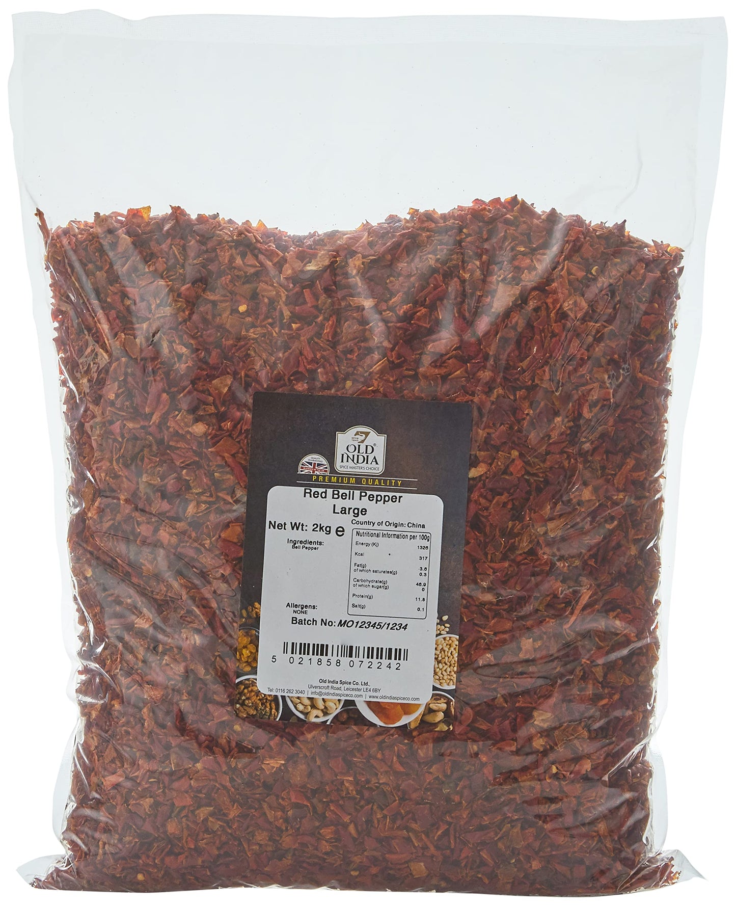 Old India Red Bell Pepper Large 2kg