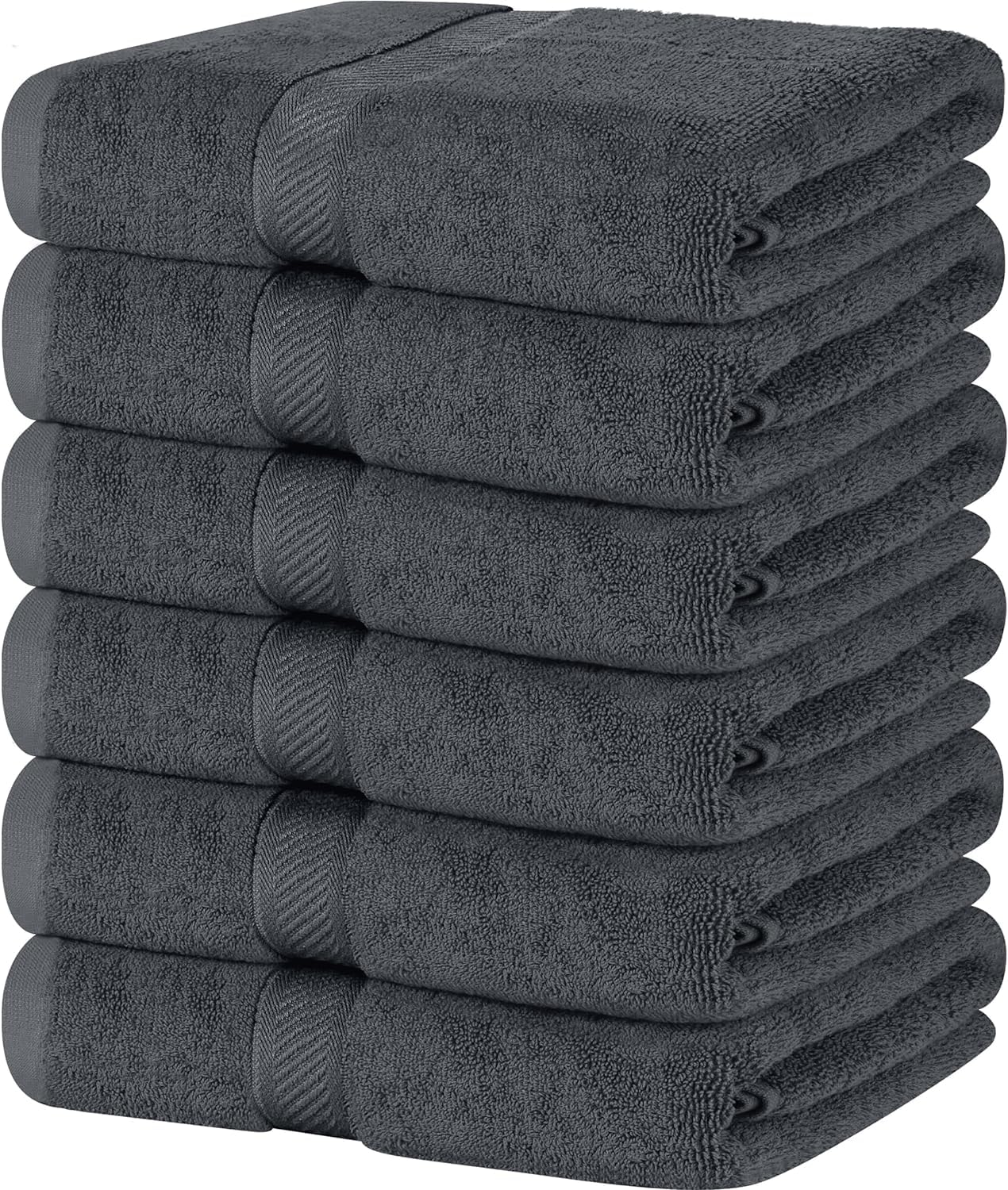 Simpli-Magic 79405 Bath Towels, Gray, 25x50 Inches Towels for Pool, Spa, and Gym Lightweight and Highly Absorbent Quick Drying Towels