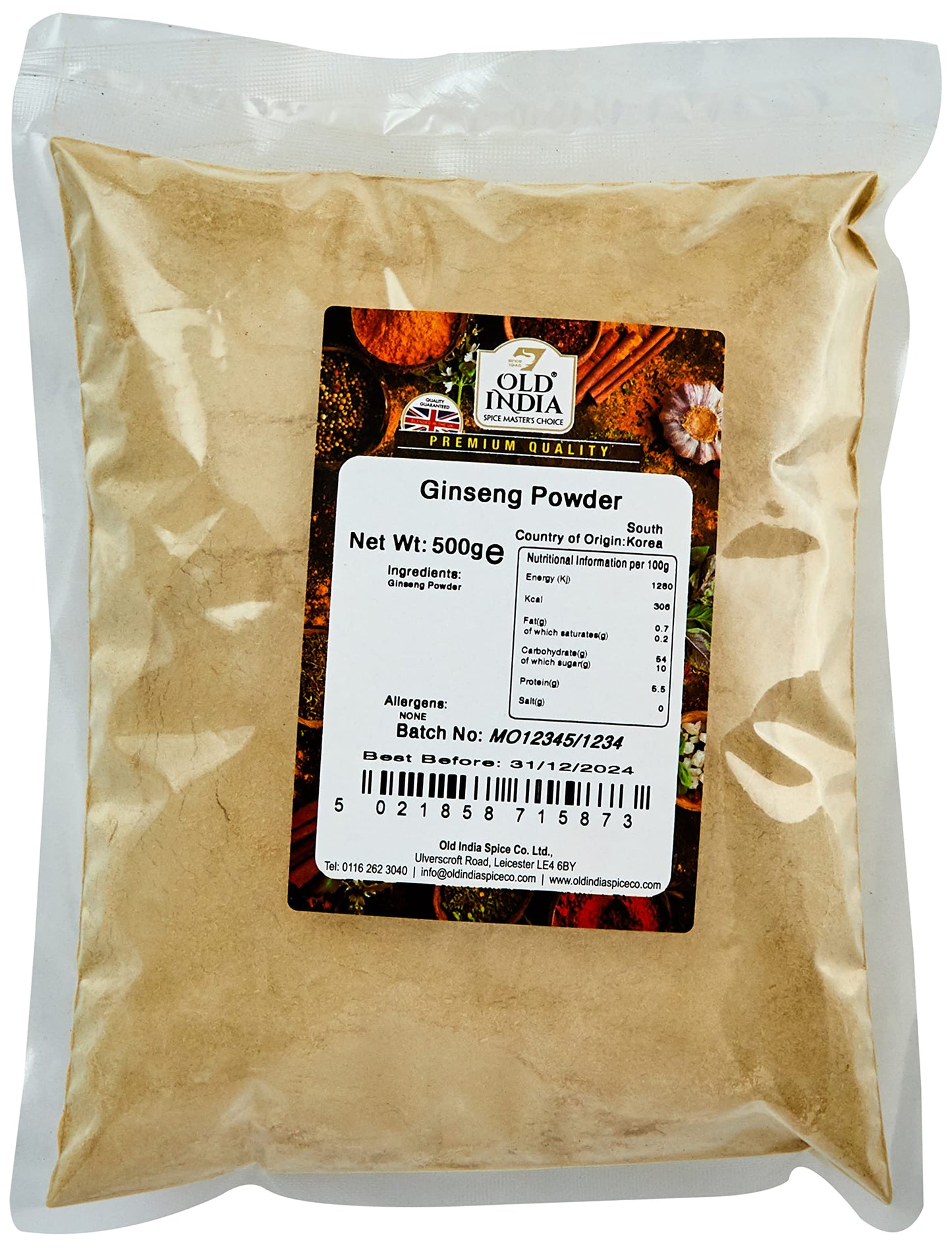 Old India Ginseng Powder 500 g