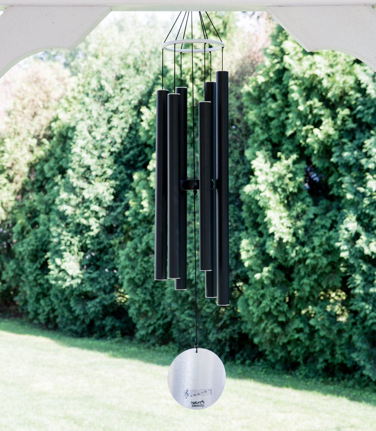 Nature's Melody AT36BK 36-inch Aureole Tunes Windchime - Black