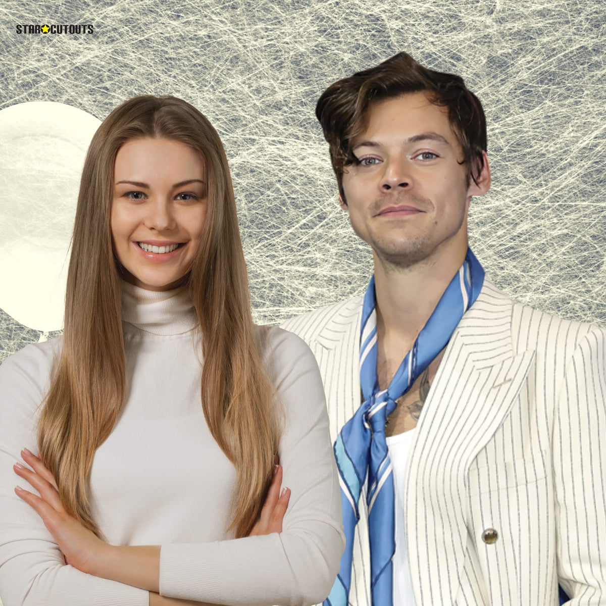 Star Cutouts CS1055 Harry S White Jacket Lifesize Cardboard Cutout With Mini Icon