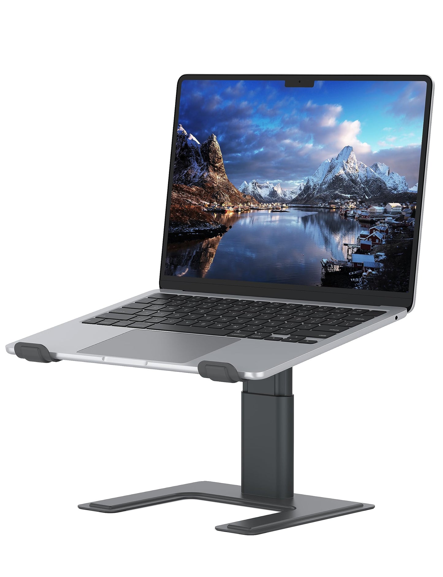 ALASHI Laptop Stand for Desk, Computer Stand Adjustable Height, Ergonomic Notebook Laptop Riser