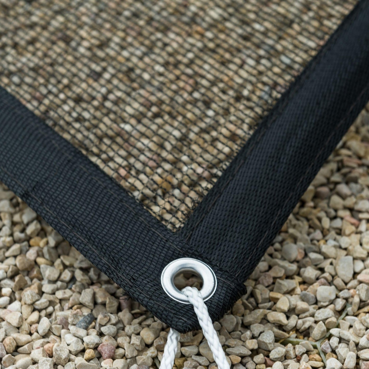WERKA PRO - 10851 - Pool Net - Rectangular Pool - 4 x 7 m - Black