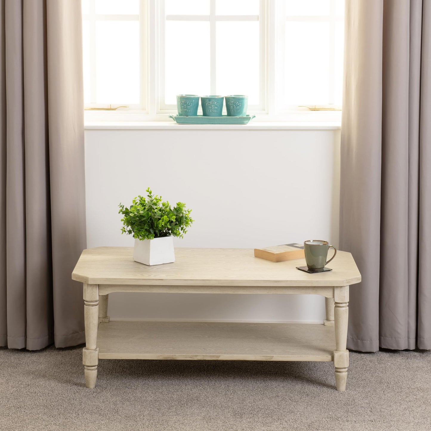 Seconique Chantilly Coffee Table in Antique Cream