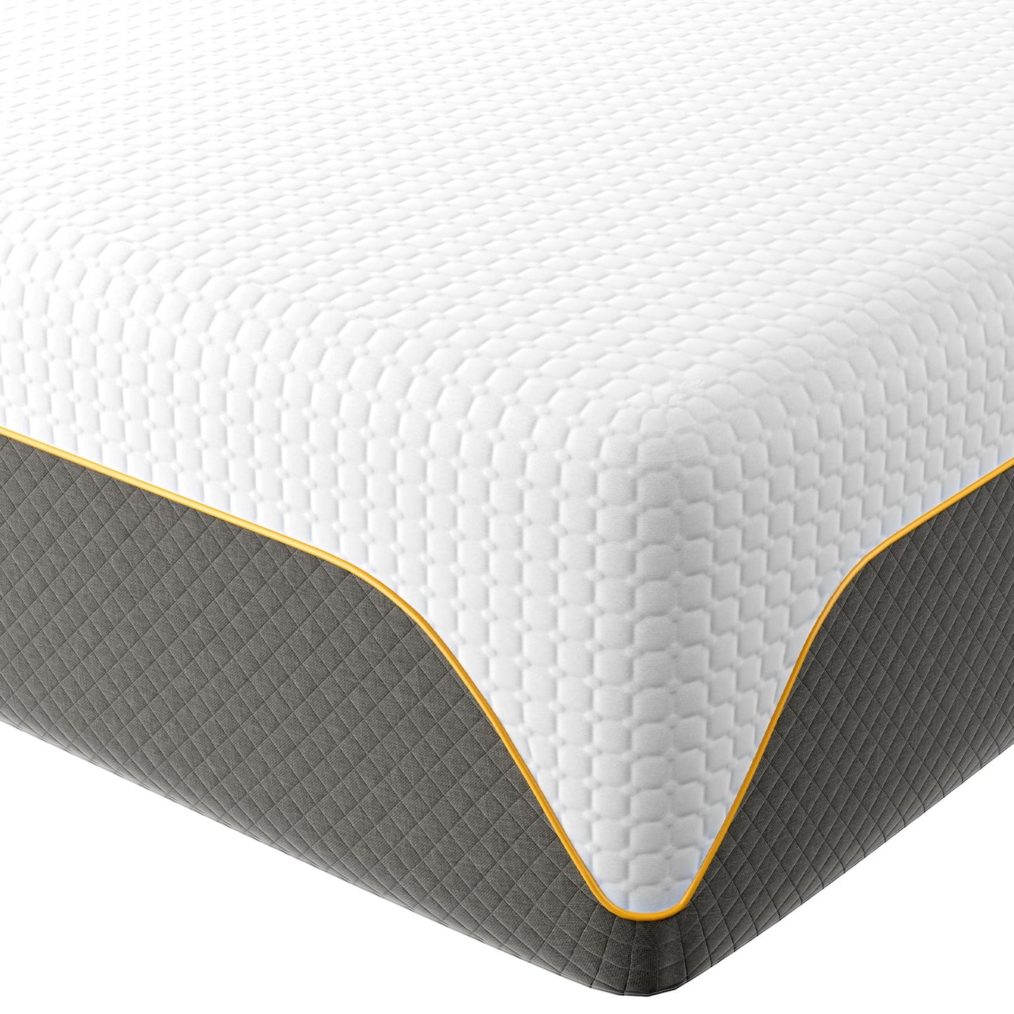 Doubleslee Memory Foam Mattress, 5FT King Mattress, Medium, 150x200x15cm