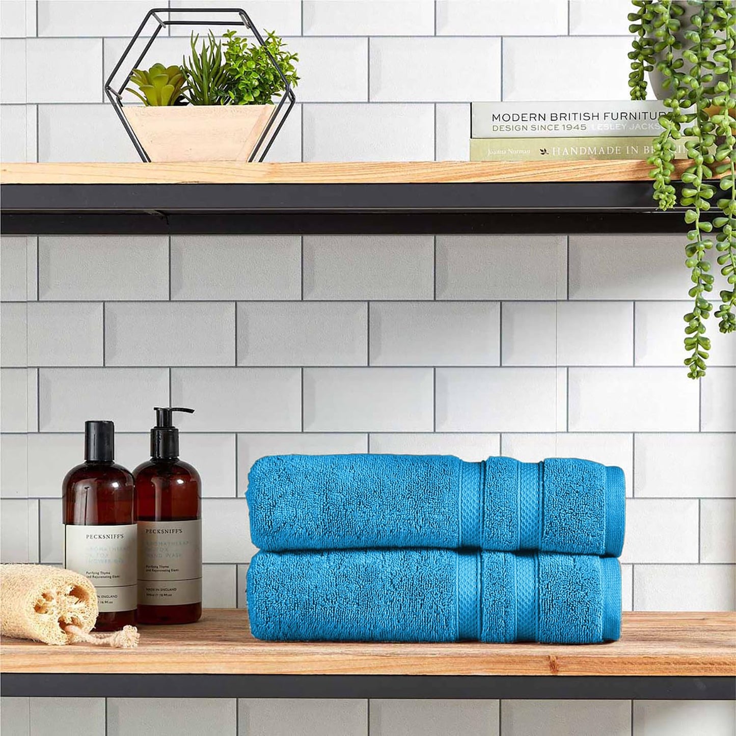 Christy Chroma Face Cloths Set | Pack of 4 | Soft Velvety Smooth Bathroom Flannels | Bold and Bright | Face and Body Wash Cloths | 100% Cotton