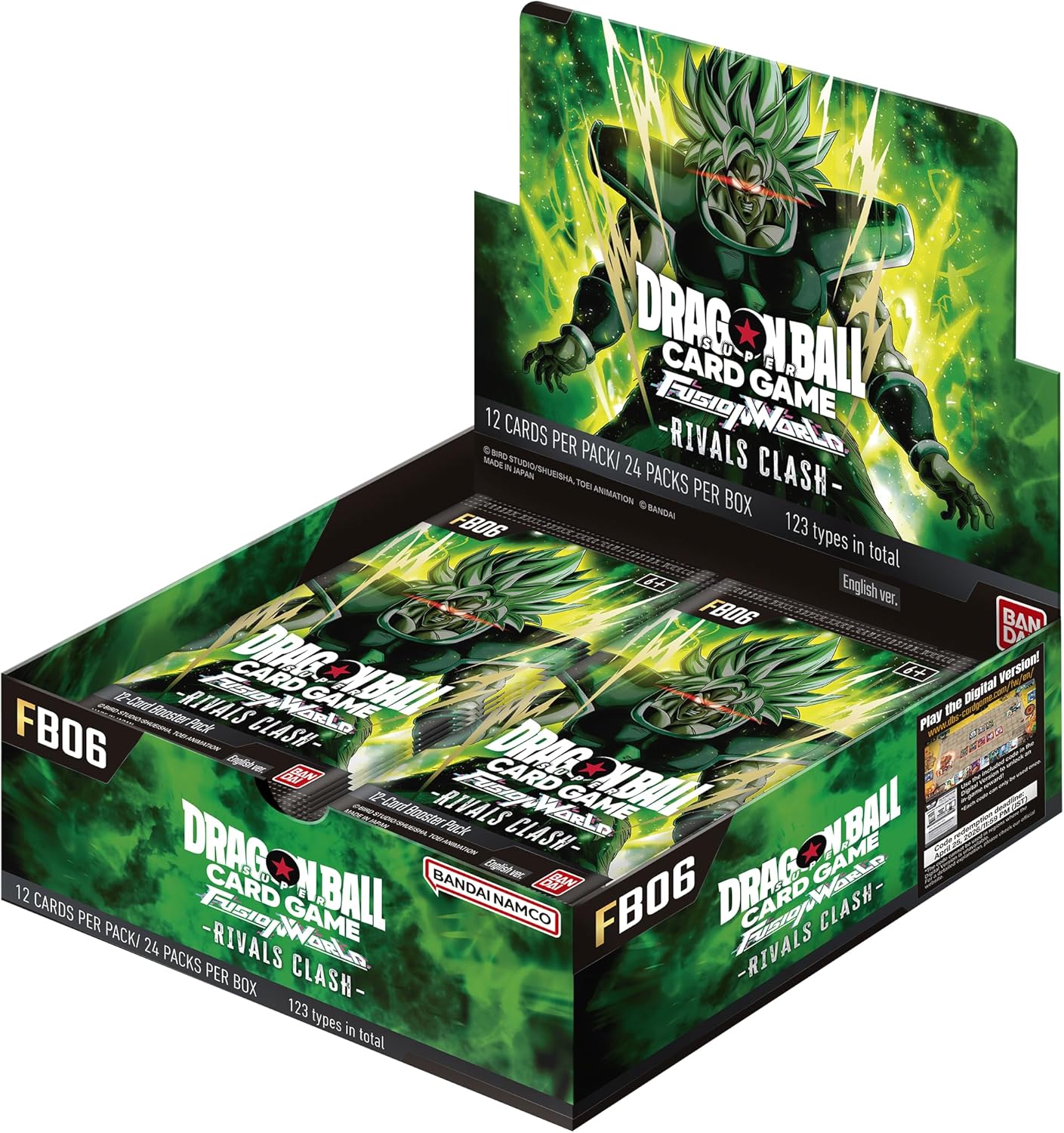 Dragon Ball Super CG: Fusion World 06 - Rivals Clash Booster Pack(FB06)